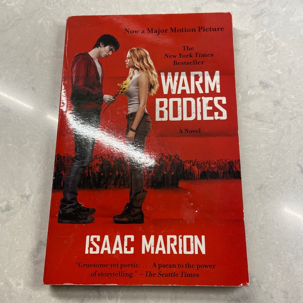 Warm Bodies Paperback Book By Isaac Marion